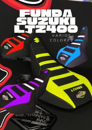 FUNDA PARA ASIENTO SUZUKI LTZ400 VARIOS COLORES