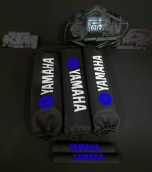 PROTECTORES DE AMORTIGUADORES YAMAHA azul eléctrico