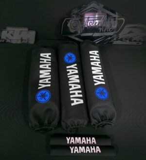 PROTECTORES DE AMORTIGUADORES YAMAHA azul cian