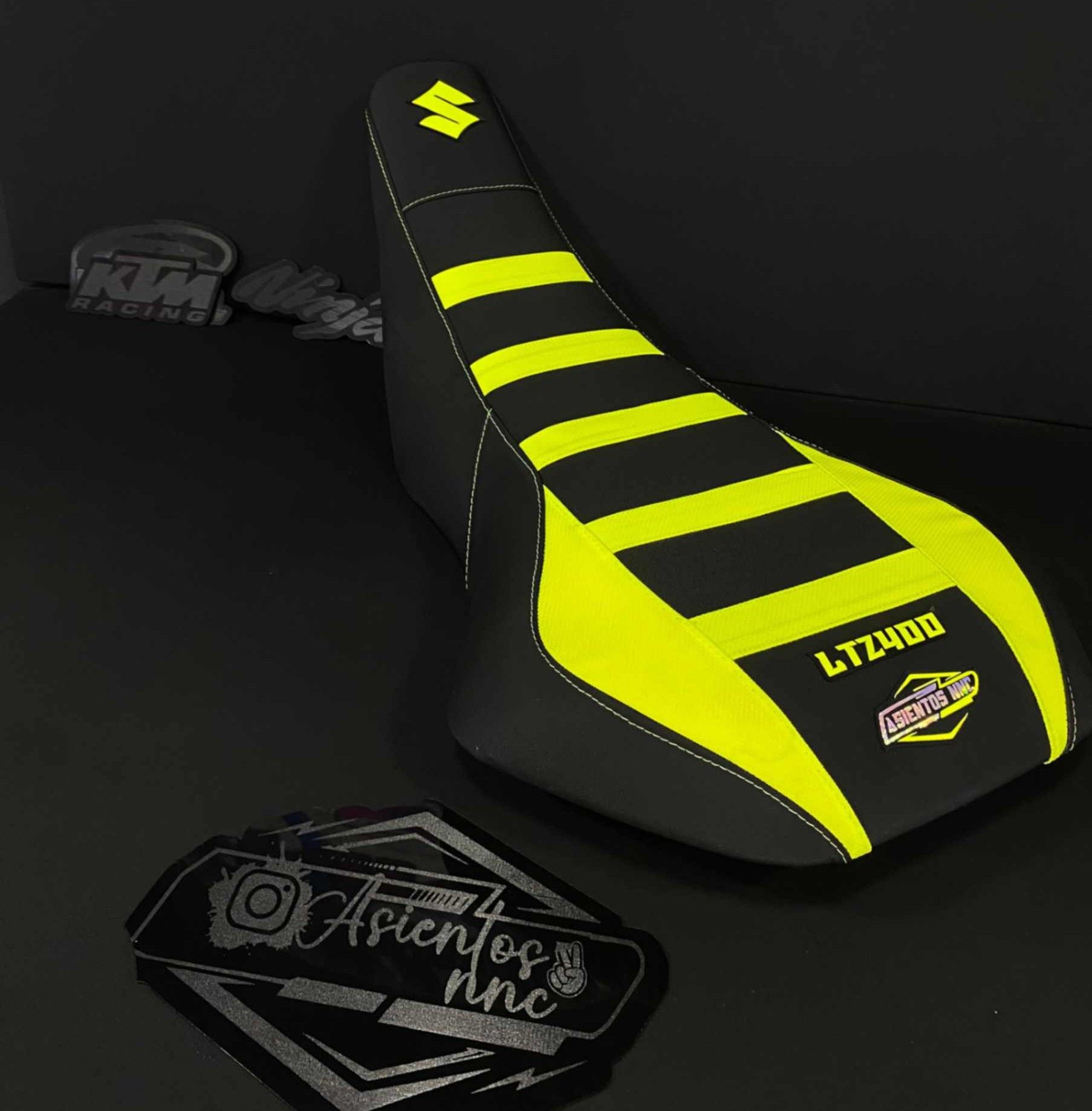 FUNDA PARA ASIENTO SUZUKI LTZ400 VARIOS COLORES - Imagen 3