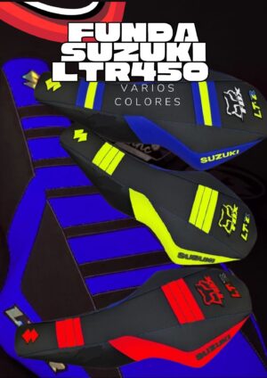 FUNDAS PARA ASIENTO SUZUKI LTR 450 VARIOS COLORES