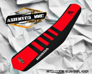 FUNDA DE ASIENTO MOTO DE CROSS HONDA