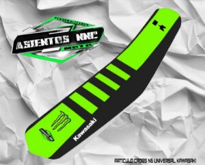 FUNDA DE ASIENTO MOTO DE CROSS KAWASAKI
