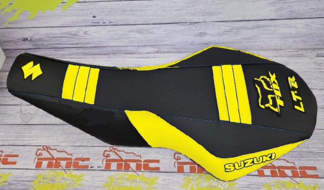 FUNDAS PARA ASIENTO SUZUKI LTR 450 VARIOS COLORES - Imagen 2