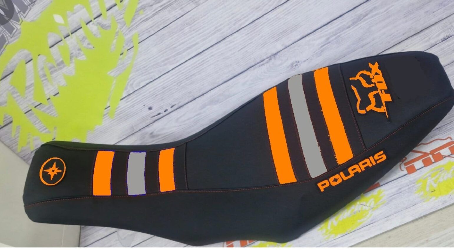 FUNDA PARA ASIENTO POLARIS PREDATOR 500 VARIOS COLORES - Imagen 4
