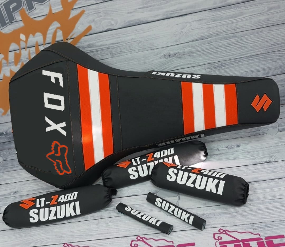 FUNDA PARA ASIENTO SUZUKI LTZ400 VARIOS COLORES - Imagen 11