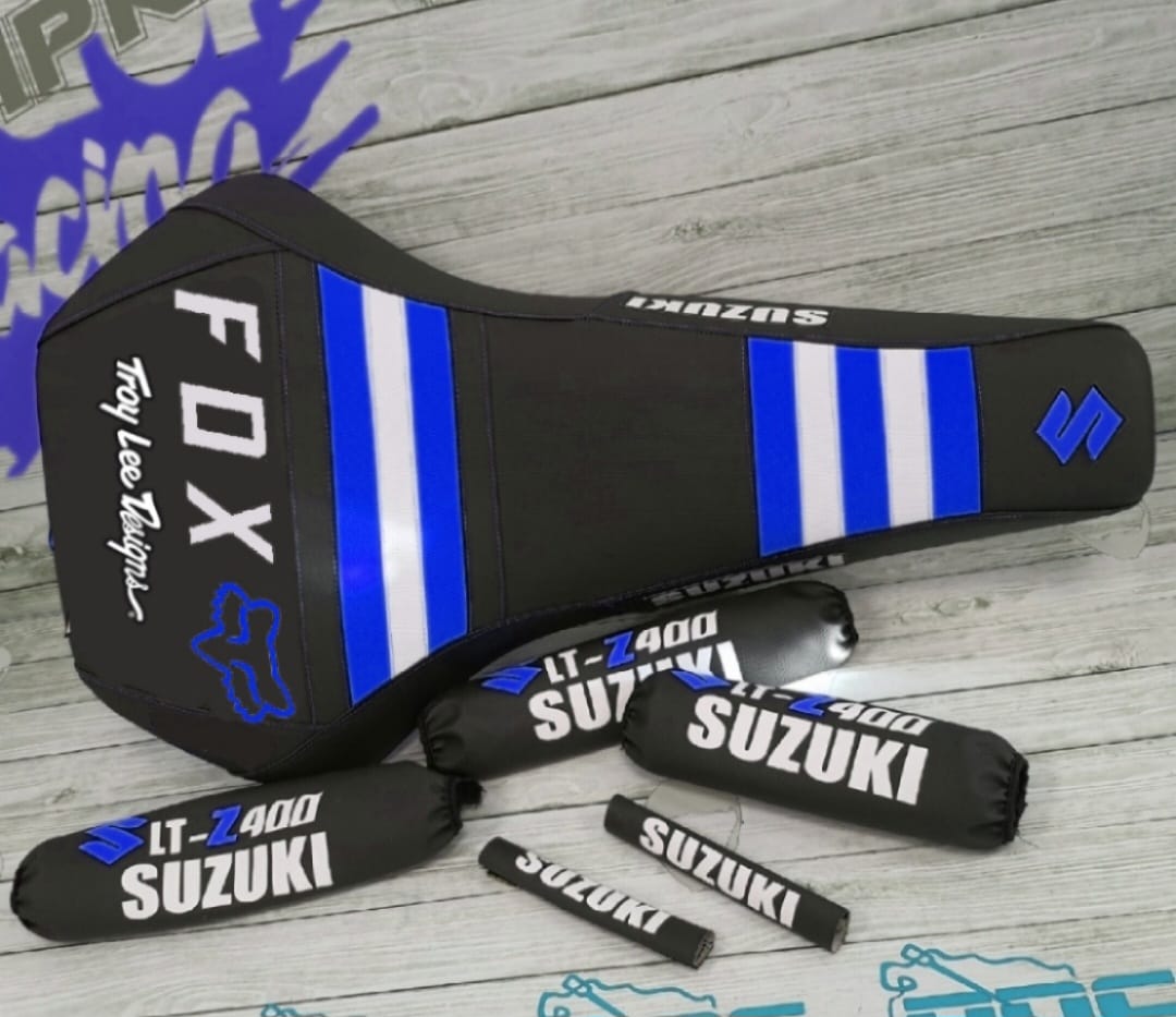 FUNDA PARA ASIENTO SUZUKI LTZ400 VARIOS COLORES - Imagen 9