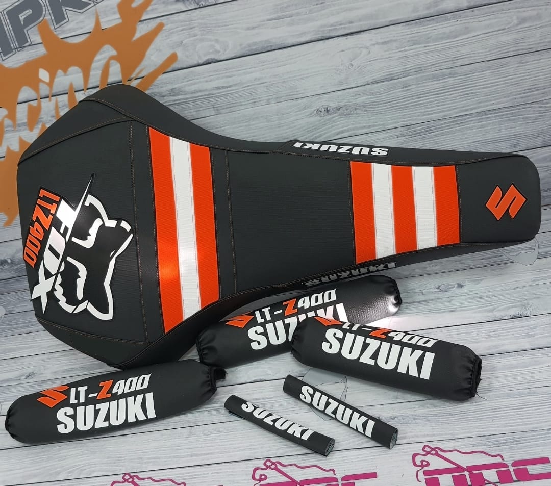 FUNDA PARA ASIENTO SUZUKI LTZ400 VARIOS COLORES - Imagen 6