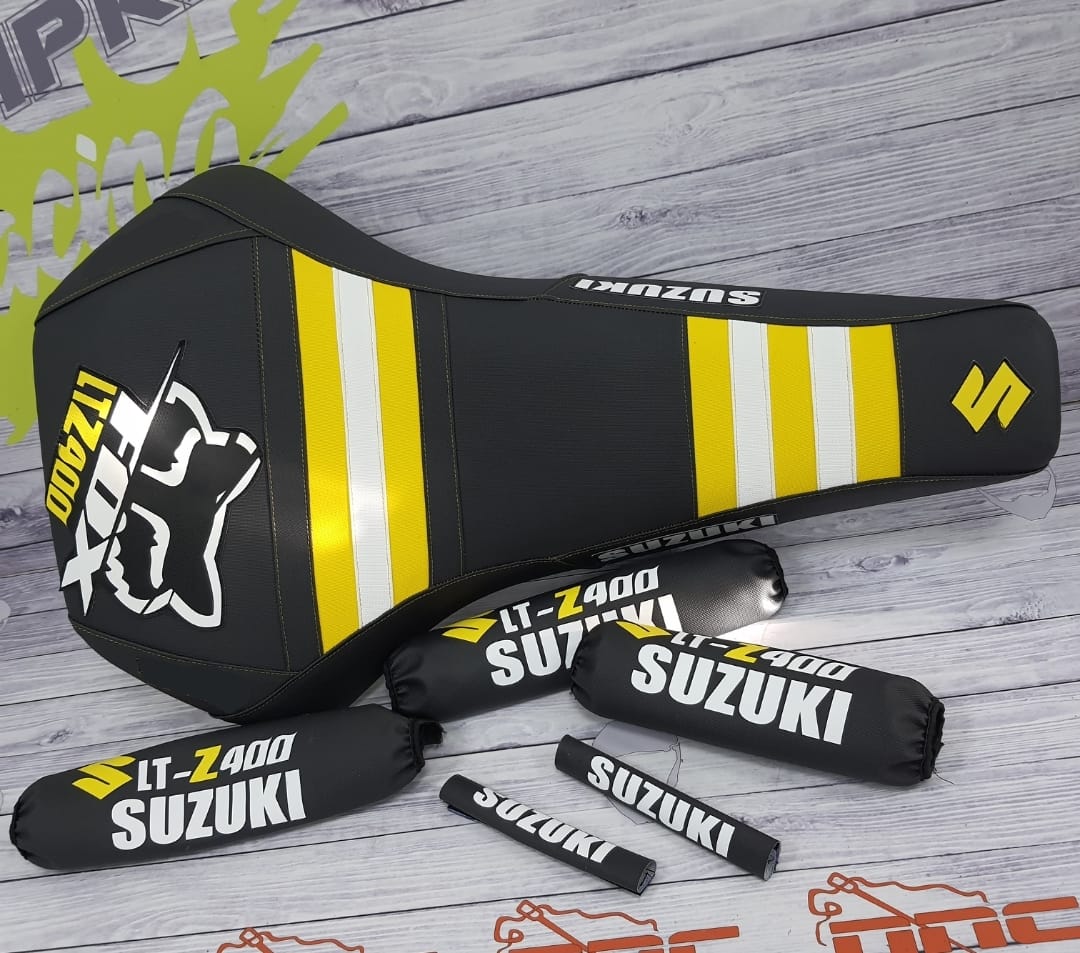 FUNDA PARA ASIENTO SUZUKI LTZ400 VARIOS COLORES - Imagen 5