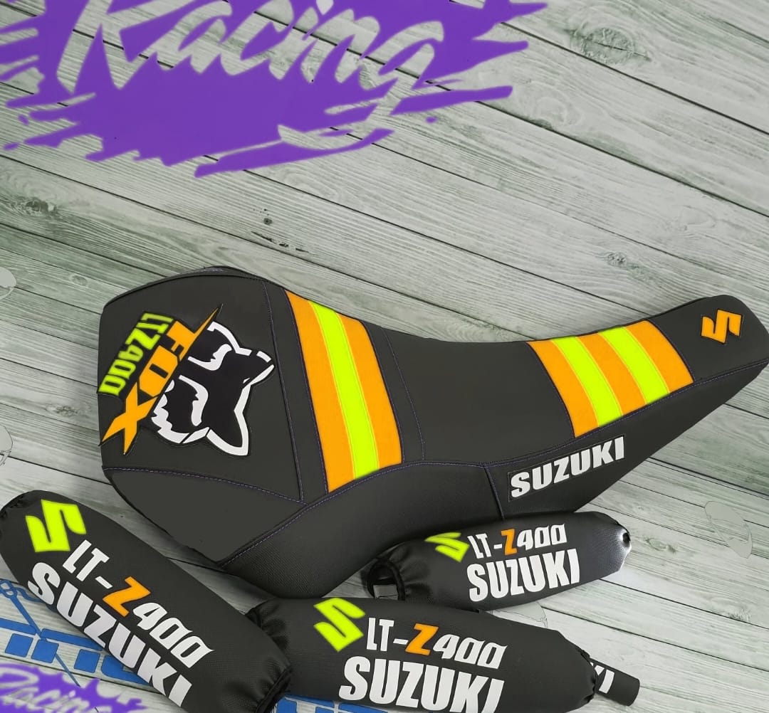 FUNDA PARA ASIENTO SUZUKI LTZ400 VARIOS COLORES - Imagen 4