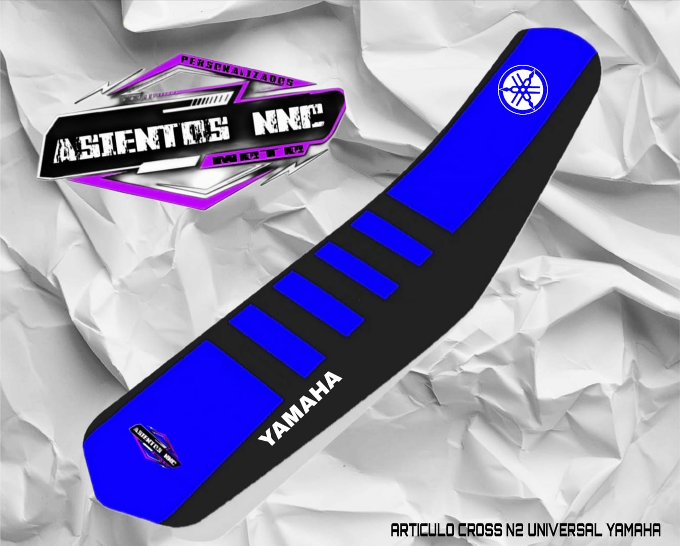FUNDA DE ASIENTO MOTO DE CROSS YAMAHA